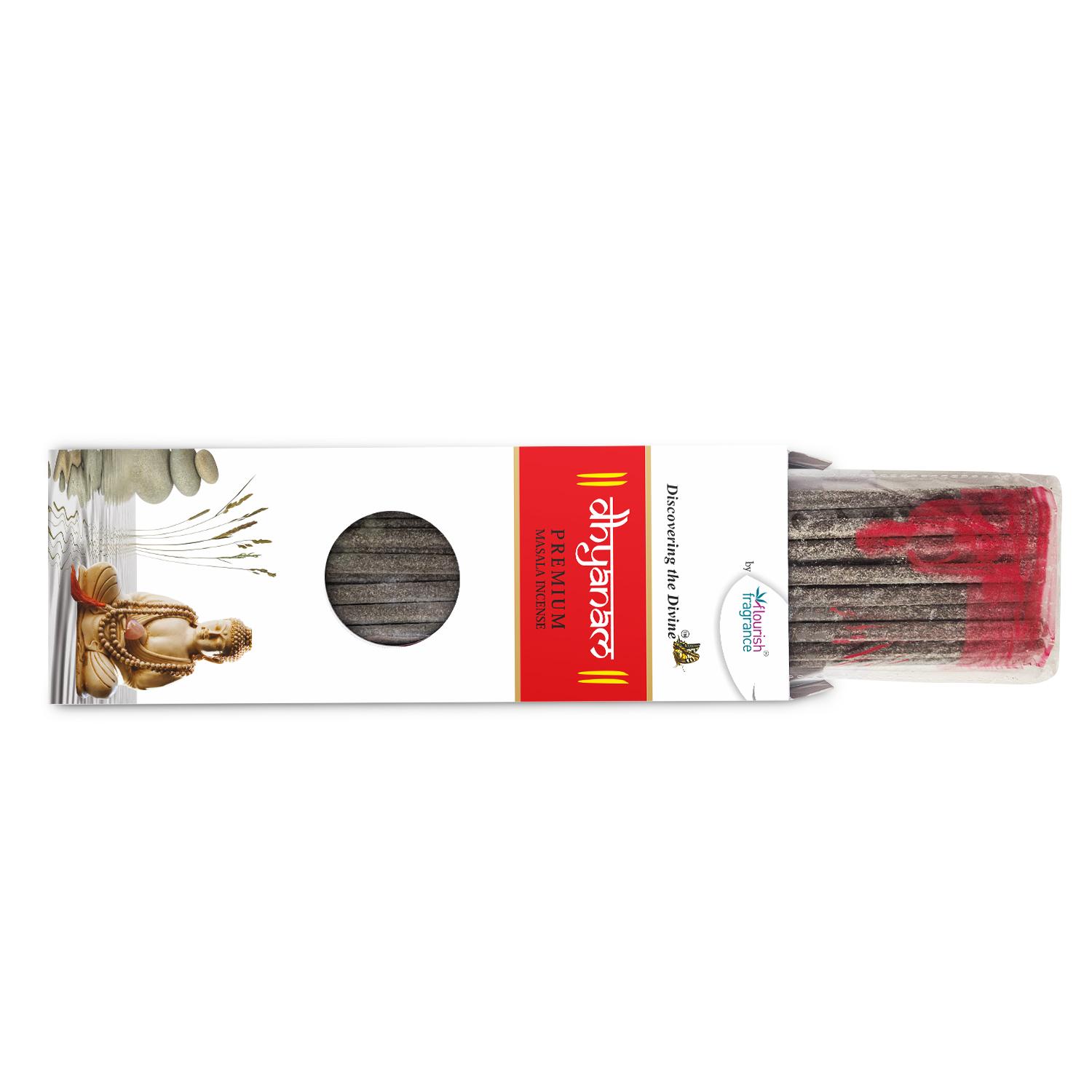 DHYANAM MASALA THICK PREMIUM INCENSE STICKS