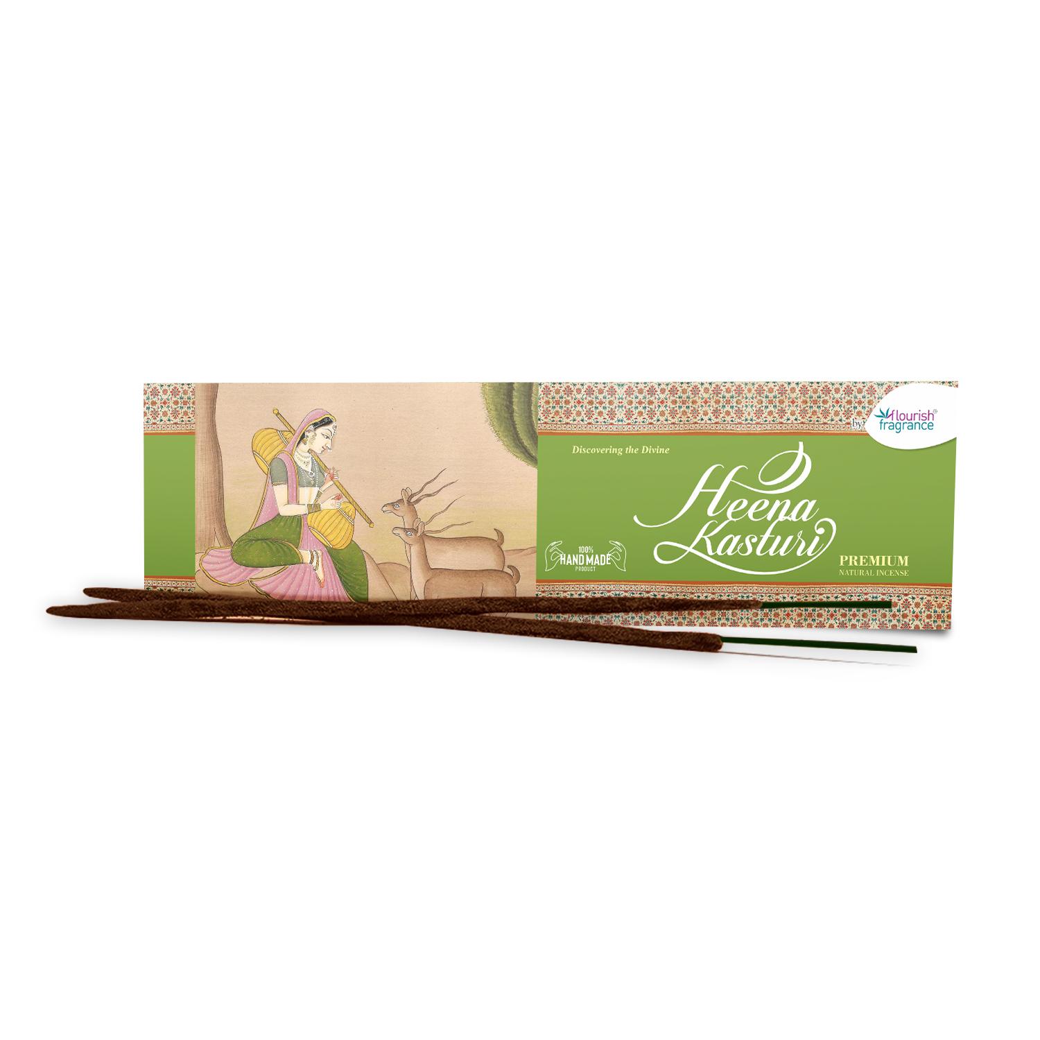 HEENA KASTURI LAXURY MASALA INCENSE STICKS