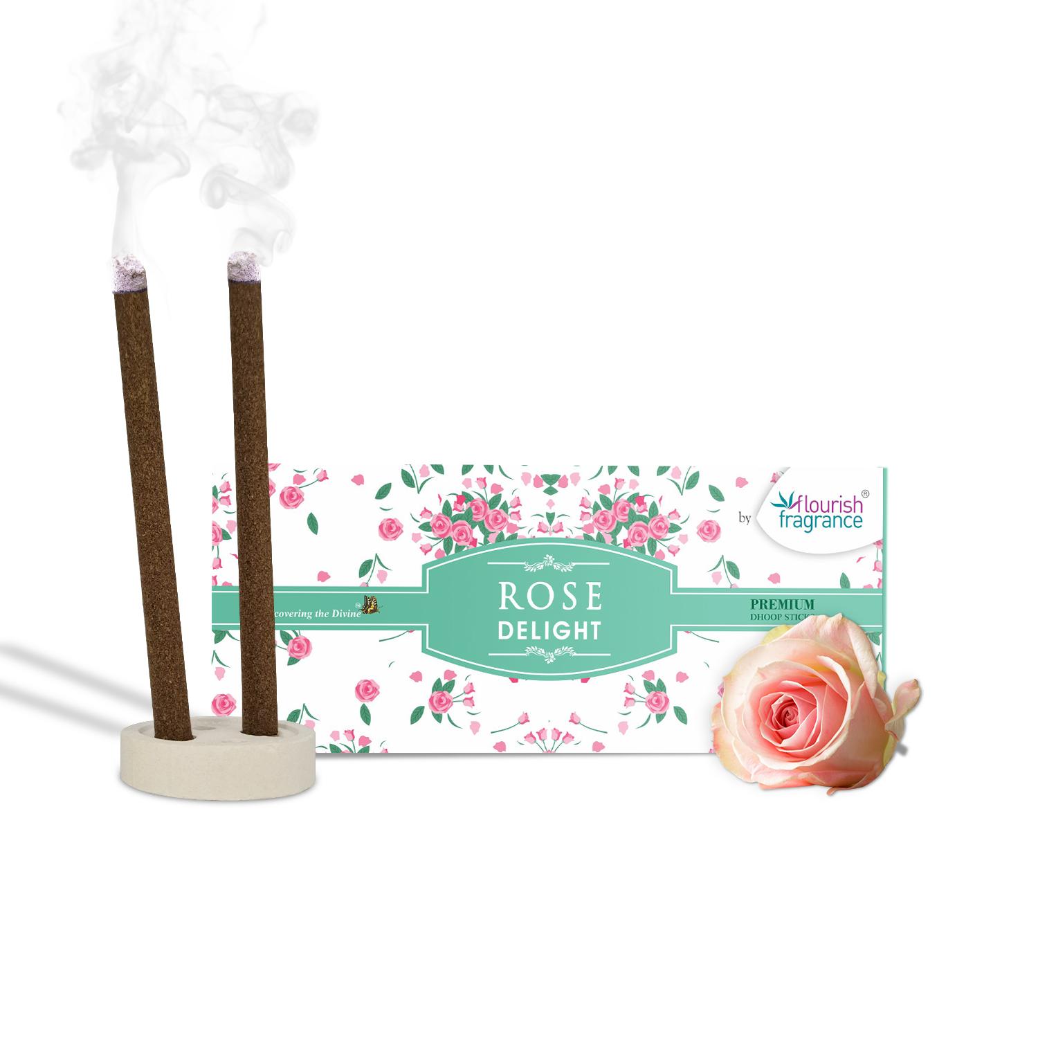 ROSE DELIGHT PREMIUM DHOOP STICKS